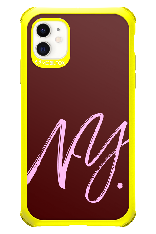 (Dark Blush) NY 2.0 - Apple iPhone 11