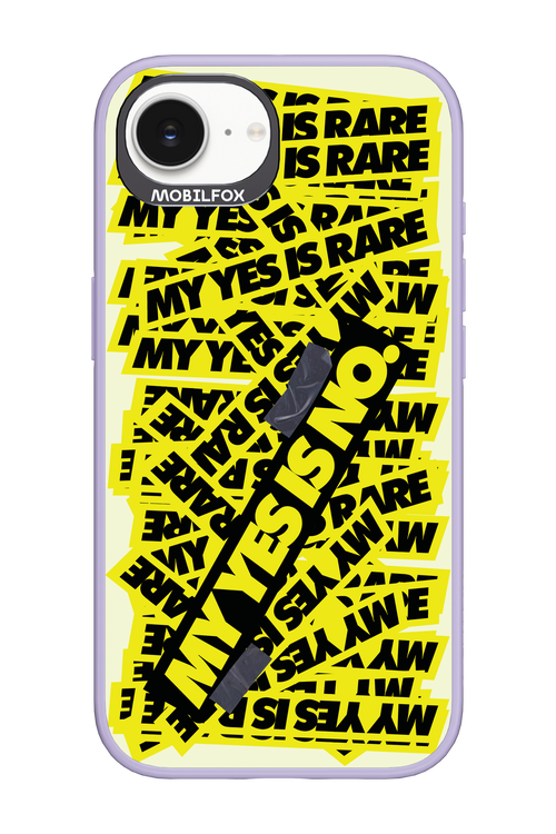 My yes is no 2.0 - Apple iPhone 17e