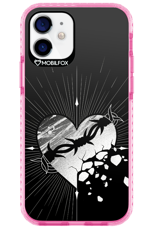 Fehér Szív - Apple iPhone 12