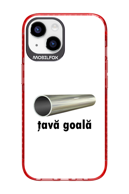 Țavă Goală White - Apple iPhone 14