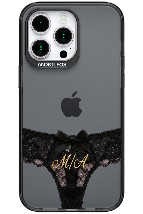 Black Panties Transparent 2.0 - Apple iPhone 15 Pro Max