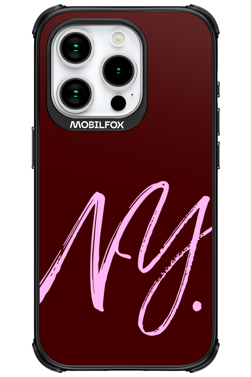 (Dark Blush) NY 2.0 - Apple iPhone 15 Pro