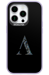 ⁠ ⁠Azteca A Chrome Logo - Apple iPhone 15 Pro