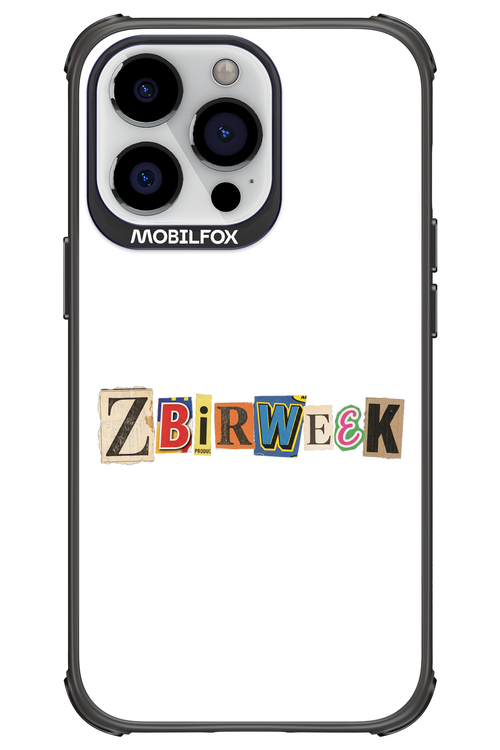 Zbirweek (white) 2.0 - Apple iPhone 13 Pro
