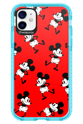 Iconic Mouse (red pattern) - Apple iPhone 11