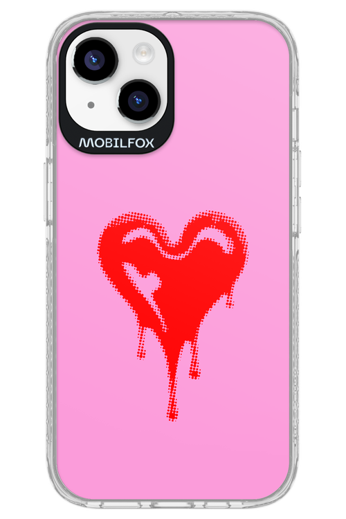 Heart Pink - Apple iPhone 14