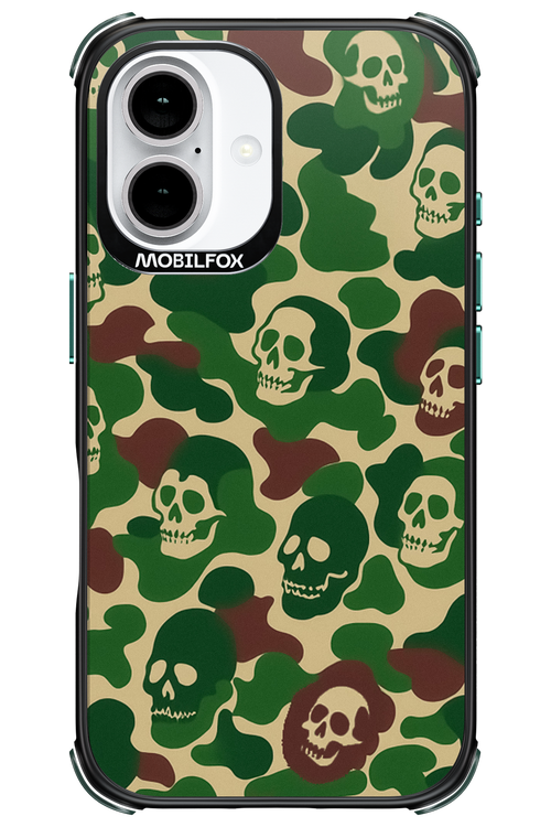 Camo Skull - Apple iPhone 16