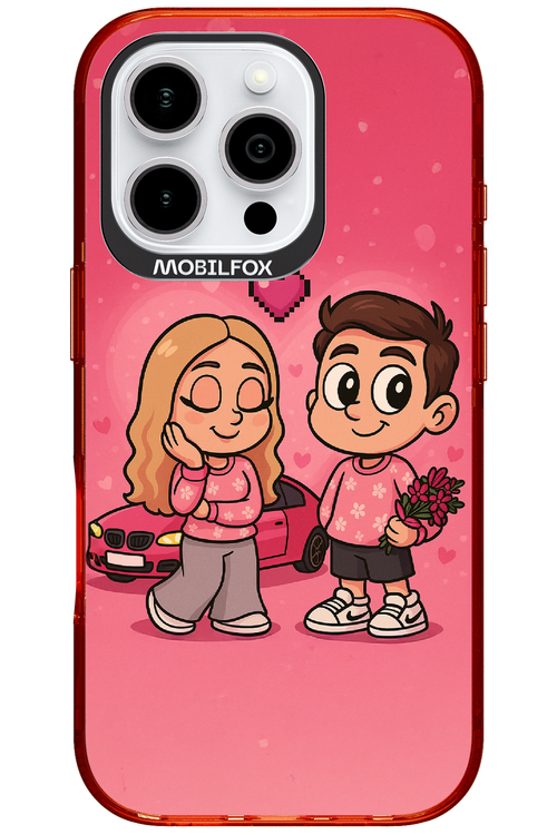 Pink Amour 2.0 - Apple iPhone 16 Pro