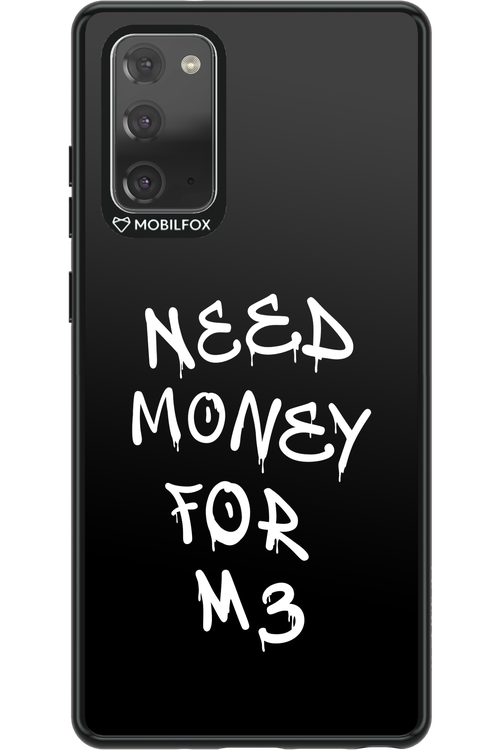 Need M3 Black - Samsung Galaxy Note 20