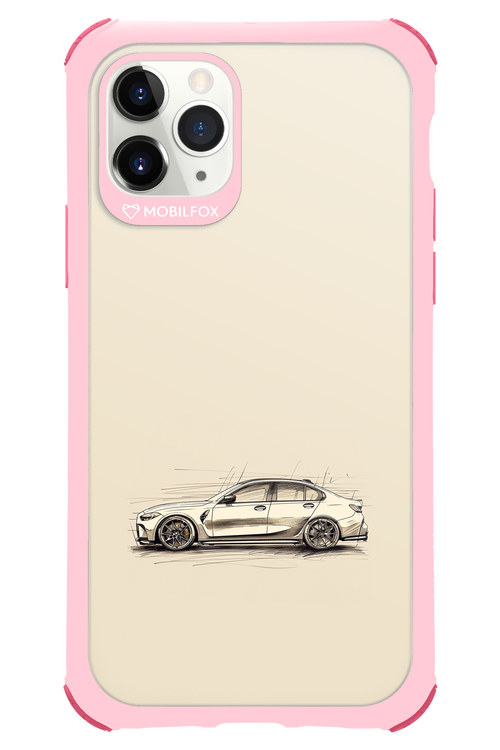 Sketch Car - Apple iPhone 11 Pro