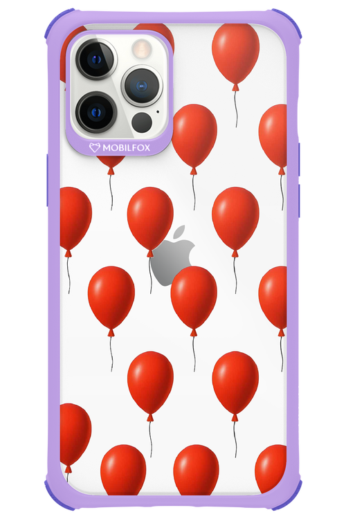 Red Balloons - Apple iPhone 12 Pro Max