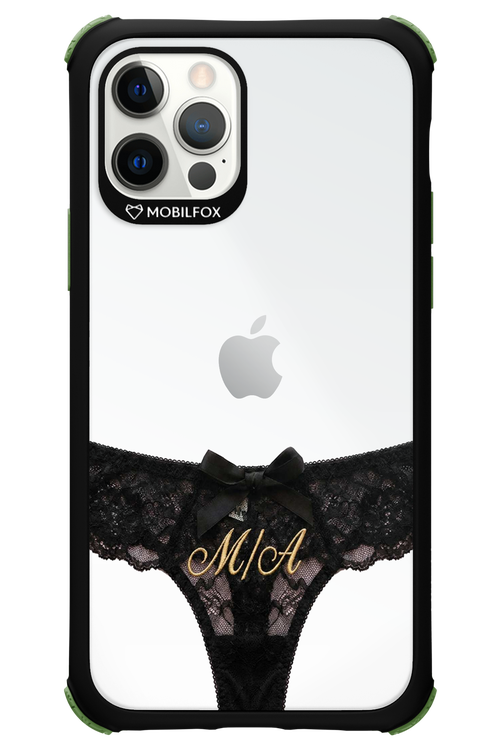 Black Panties Transparent 2.0 - Apple iPhone 12 Pro