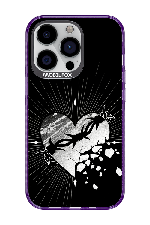 Fehér Szív - Apple iPhone 13 Pro