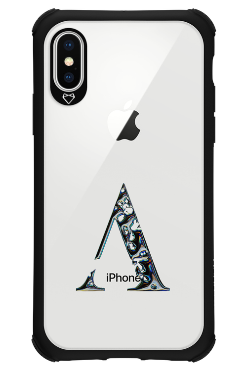 Azteca A Chrome Logo 2.0 - Apple iPhone X