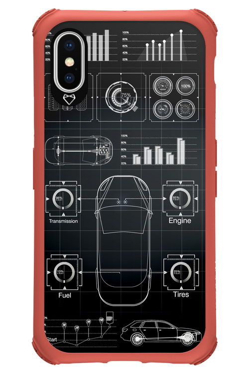 Cyber Grid - Apple iPhone X