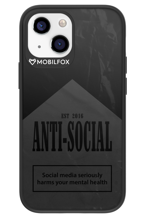 ANTI-SOCIAL (BLVCK) 2.0 - Apple iPhone 13 Mini