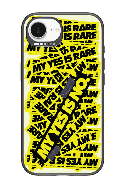 My yes is no 2.0 - Apple iPhone 17e