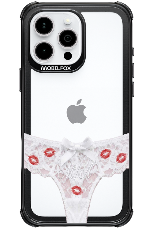 White Panties Transparent 2.0 - Apple iPhone 16 Pro Max