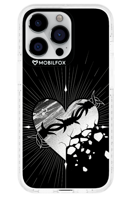 Fehér Szív - Apple iPhone 13 Pro