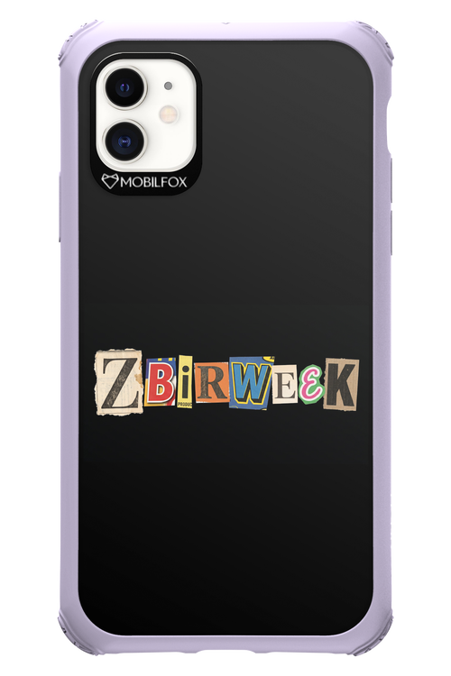 Zbirweek (black) 2.0 - Apple iPhone 11