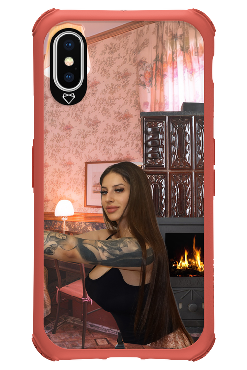 Tattooed Flame - Apple iPhone XS