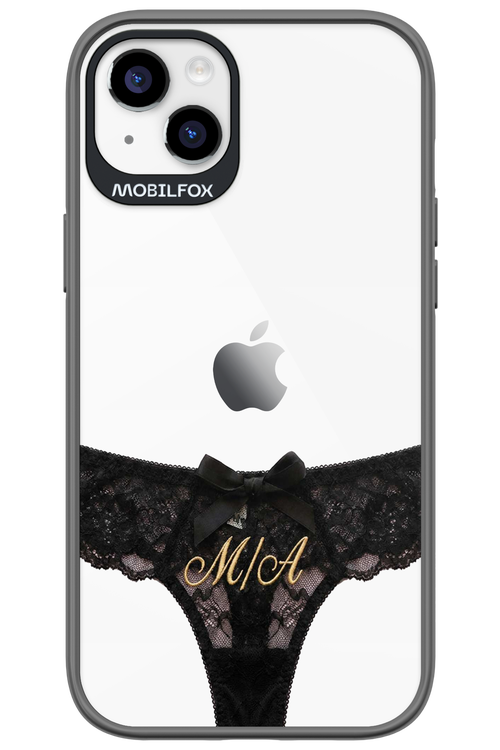 Black Panties Transparent 2.0 - Apple iPhone 14 Plus