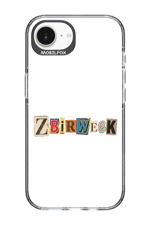 Zbirweek (white) 2.0 - Apple iPhone 17e