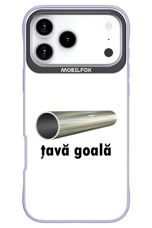 Țavă Goală White - Apple iPhone 17 Pro Max