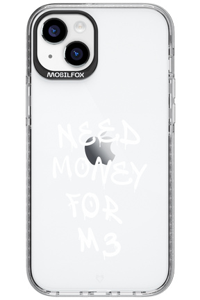 Need M3 Transparent White - Apple iPhone 15 Plus