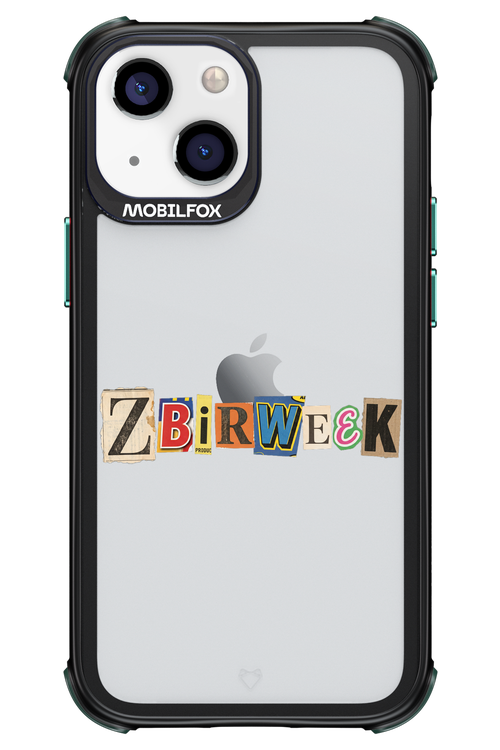 Zbirweek (transparent) 2.0 - Apple iPhone 13 Mini