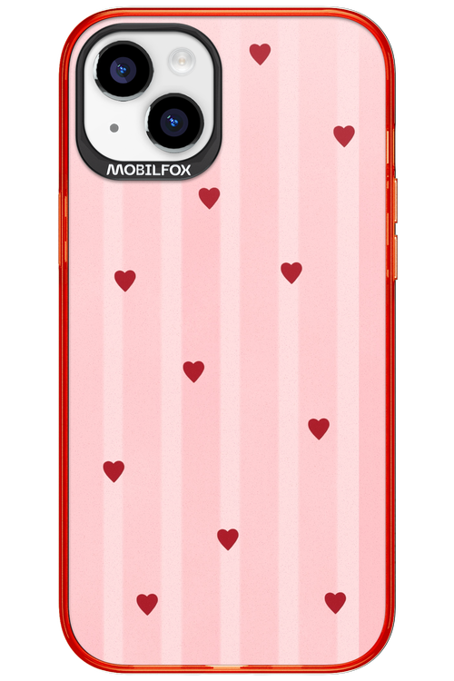 Red Little Hearts 2.0 - Apple iPhone 15 Plus