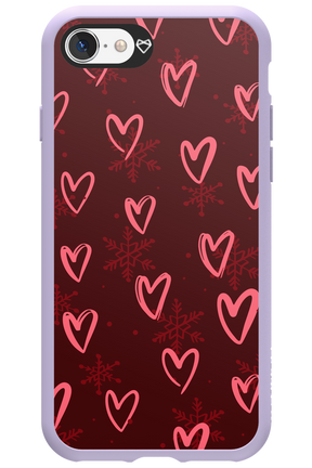 Christmas Hearts - Apple iPhone SE 2020