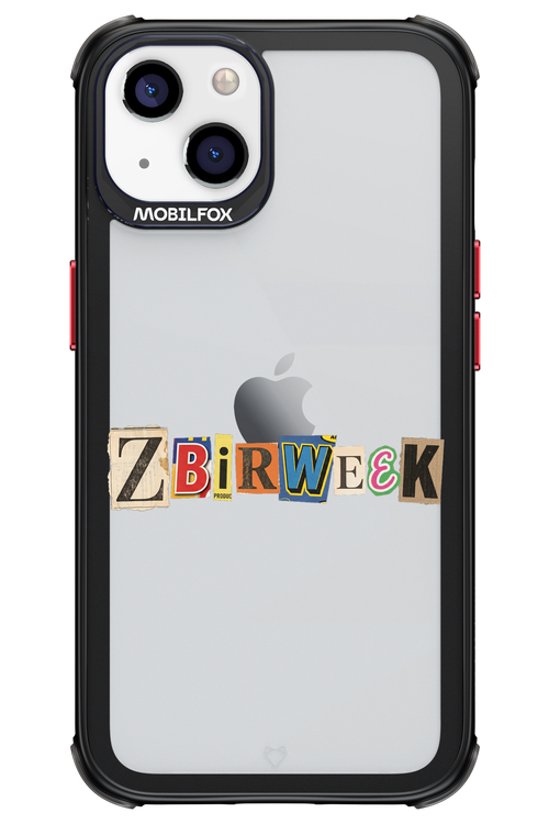 Zbirweek (transparent) 2.0 - Apple iPhone 13