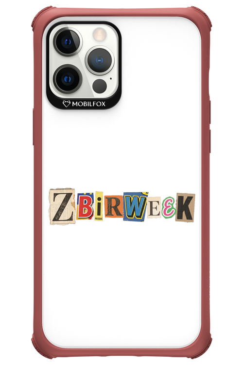 Zbirweek (white) 2.0 - Apple iPhone 12 Pro Max