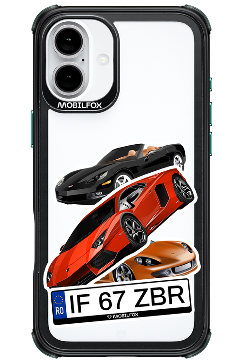 Car Sticker 2.0 - Apple iPhone 16 Plus