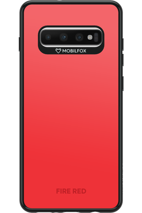 Fire red - Samsung Galaxy S10+