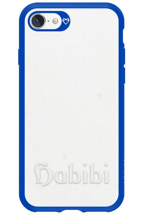 Habibi White on White - Apple iPhone 8