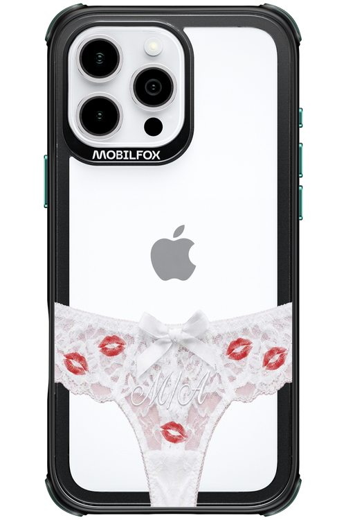 White Panties Transparent 2.0 - Apple iPhone 16 Pro Max
