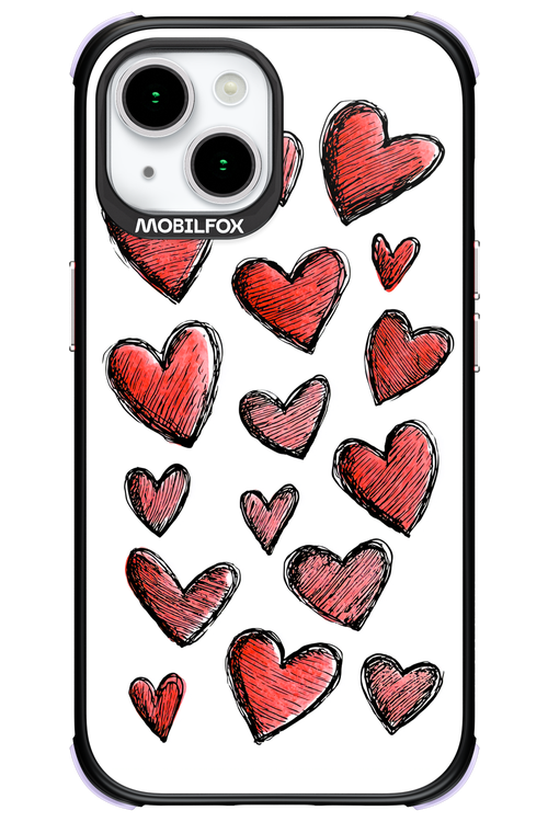 Red Love - Apple iPhone 15