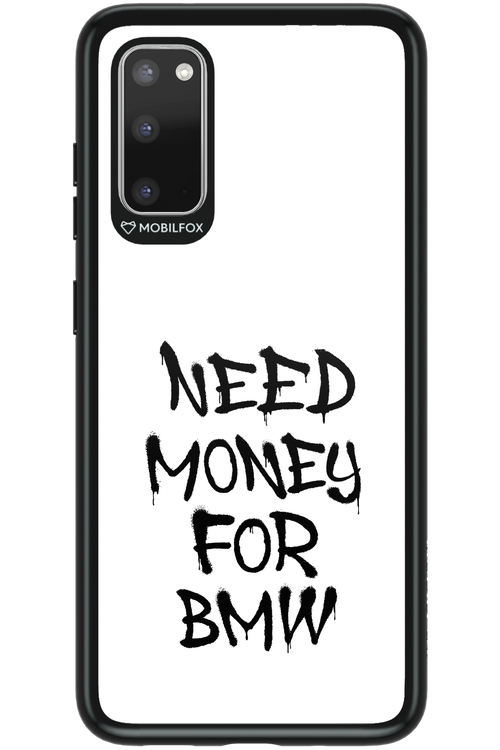 Need Money For BMW Black - Samsung Galaxy S20