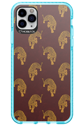 Burgundy Leopard Pattern - Apple iPhone 11 Pro Max