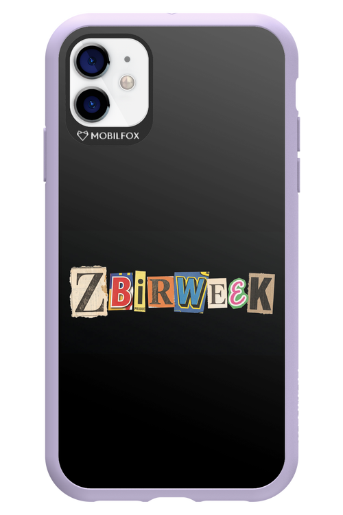 Zbirweek (black) 2.0 - Apple iPhone 11