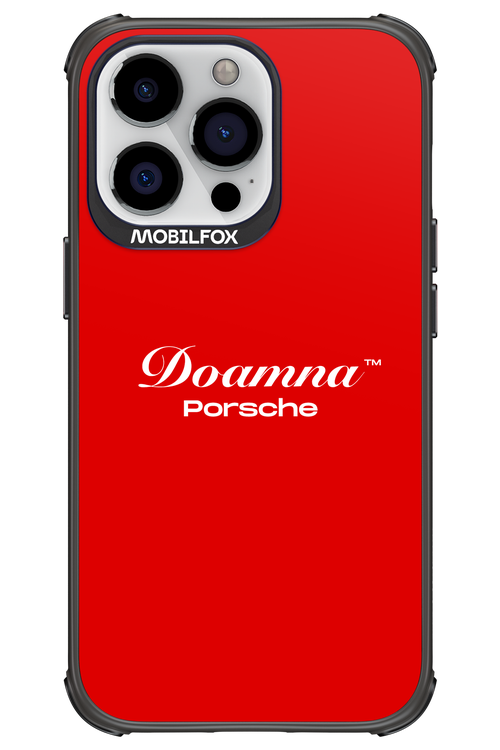 Doamna Porsche (red) - Apple iPhone 13 Pro
