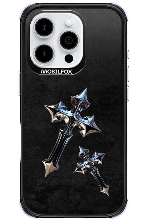 Chrome Crosses 2.0 - Apple iPhone 16 Pro