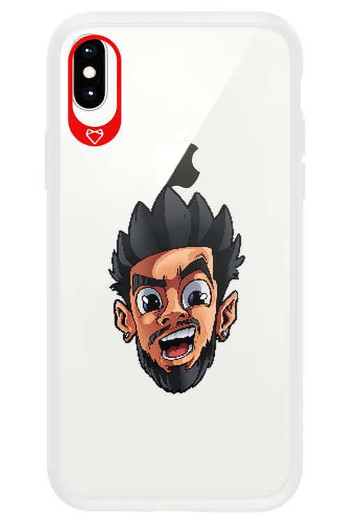 Bababa Head Only Transparent - Apple iPhone XS