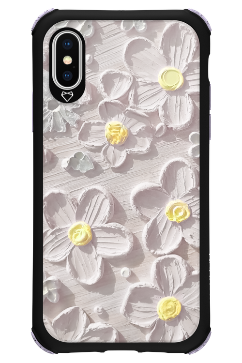 White Flowers 2.0 - Apple iPhone XS