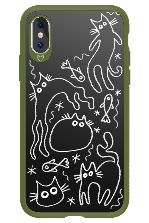 CHALK_CATS 2.0 - Apple iPhone XS