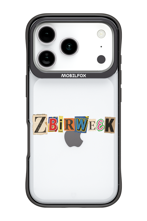 Zbirweek (transparent) 2.0 - Apple iPhone 17 Pro