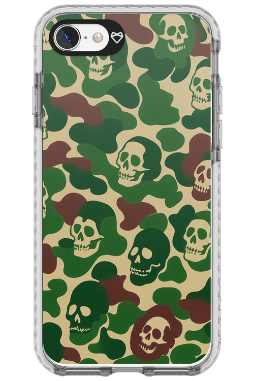 Camo Skull - Apple iPhone 8
