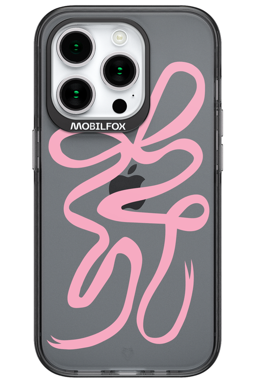 Pink Bow - Apple iPhone 15 Pro